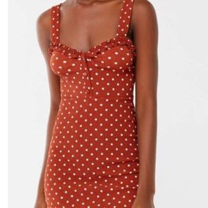 NWOT Trendy urban outfitters dot dress